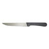 Steak knife 5-inch blade with pointed tip and durable plastic handle, sharp, rust-resistant, easy to clean, comfortable grip, perfect for cutting steaks and meat. (Packed By: 48 Dozen Per Case).