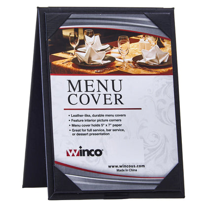 LMTD-57BK Black Two View Table Tent For 5 X 7