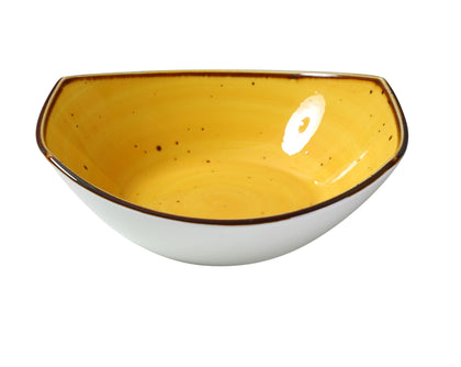 Yanco Soup/Salad Plate LY-307YL is a sophisticated and durable addition to any tableware collection. Made from high-quality porcelain with a stylish glaze finish, this plate offers excellent resistance to mechanical damage and temperature variations. Its versatile design makes it ideal for serving soups, salads, pasta, or hot meals. 