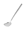 Set of 12 large stainless steel shovels with durable stainless steel handles, ideal for heavy-duty tasks.
