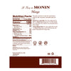 Monin Mango Syrup 750 mL Bottle additional product image