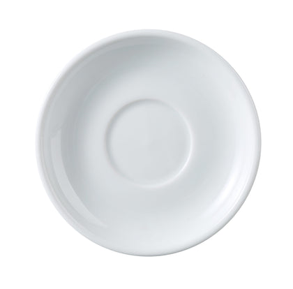 Yanco Saucer MA-2 is a perfect complement to Mayor porcelain cups, enhancing your table setting with elegance and functionality. Crafted from high-quality porcelain, this saucer offers exceptional durability and a sleek, super white finish, making it ideal for fine-dining restaurants, cafeterias, catered events, and hotels. Designed for both style and practicality, it is dishwasher, oven, and microwave safe, ensuring convenience in any food-service setting.