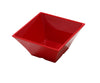 Yanco Square Bowl ME-4106 It is made from durable and reliable melamine material, which makes the bowl look like ceramics. You can use these unique square bowls to serve such dishes like rice, miso soup, noodles or salads. Thanks to the elegant Mexico collection style, the bowl will perfectly fit any food-serving establishment design. Performed in red speckled design, such melamine tableware is an ideal solution for those who choose high-quality, durable and affordable dinnerware for their place. 
