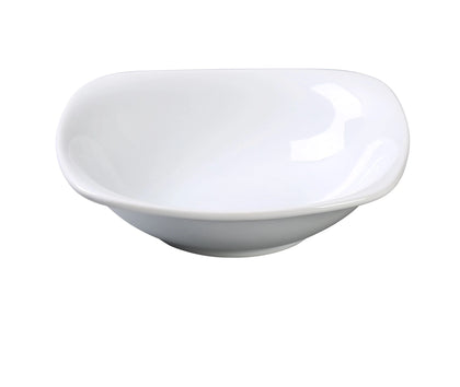 Yanco Square Bowl With Rounded Corner ML-2405 is a stylish and functional addition to any tabletop. Featuring a unique square shape with rounded corners, this bowl is designed for serving soups, salads, appetizers, and more. Made from high-quality super white porcelain, it offers durability and an elegant presentation, making it perfect for restaurants, cafes, catering events, and home kitchens. 