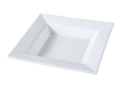 Yanco Soup Plate ML-309 is a stylish and functional addition to any dining establishment. Made from high-quality porcelain with a sleek super white finish, this square soup plate enhances the presentation of soups, salads, and stews. Its durable construction ensures long-lasting performance, making it ideal for restaurants, banquet halls, and catering services. Designed for convenience, this plate is dishwasher, oven, and microwave safe, providing ease of use in busy food service environments.