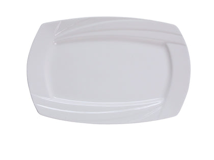 Yanco Rectangular Plate MM-10-RT is an elegant and reliable addition to your tableware collection. Crafted from high-quality porcelain with a stylish glaze finish, this plate offers excellent durability and resistance to temperature effects. Its rectangular shape provides a sophisticated presentation for appetizers, desserts, sushi, and hot meals. Ideal for fine-dining restaurants, catered events, outdoor dining areas, and hotels, this plate combines style and functionality for any dining setting.
