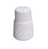 EcoQuality Salt Shaker MM-SS is a refined addition to any upscale restaurant or hotel. Crafted from durable bone white porcelain, this salt shaker features a sleek, round design and two holes on top for controlled dispensing. It pairs seamlessly with the matching EcoQuality Pepper Shaker MM-PS, completing your elegant table setting.