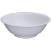 MMB-22 to MMB-52W, 22-52oz Melamine Rimless Bowls, White/Tan