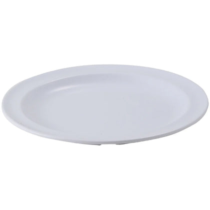 MMPR-10 to 9W, Tan/White Narrow Melamine Oval Platters