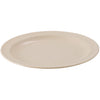 MMPR-10 to 9W, Tan/White Narrow Melamine Oval Platters