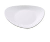 Yanco Triangle Plate MO-108 It is made from durable and reliable melamine material, which makes the plate look like ceramics. You can use this stylish plate to serve any dish you want. For example, you can use it for rice, noodles, appetizers or hot meals. The Moderne collection has an elegant and stylish design. Performed in white color, it will perfectly fit any restaurant environment. Whether it's an Italian, Japanese or American cuisine, it will subtly emphasize the atmosphere of your establishment