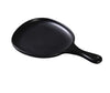 Yanco Pan Plate with Handle MO-811BK Crafted from high-quality melamine, this plate boasts a sleek matte finish in an elegant black hue that will impress even the most discerning guests. The organic shape of the plate, with its unique curves and contours, adds a touch of sophistication to any dish you serve. The plate also features a convenient handle for easy carrying and serving. 