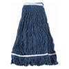 MOP-20 to 32W, 20oz-32oz, Looped End Blue/White Yarn Mop Heads