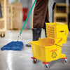 MPB-26-36R, 26qt, Yellow, 36qt Red/Yellow  Mop Bucket w/Wringer