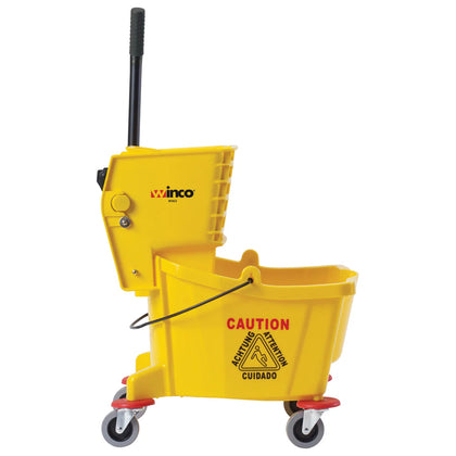 MPB-26-36R, 26qt, Yellow, 36qt Red/Yellow  Mop Bucket w/Wringer