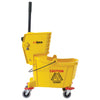MPB-26-36R, 26qt, Yellow, 36qt Red/Yellow  Mop Bucket w/Wringer