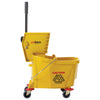 MPB-26-36R, 26qt, Yellow, 36qt Red/Yellow  Mop Bucket w/Wringer