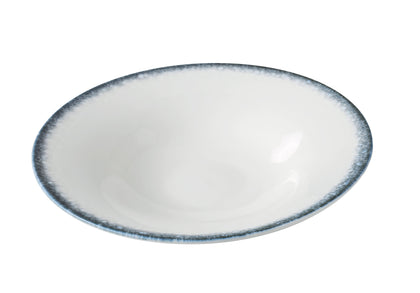 Yanco Salad Plate MR-412 combines depth and modern design to create a versatile piece for salads, grain bowls, or hearty starters. Its 30 oz capacity and gently curved shape provide generous space for layered dishes, while the midnight blue rim adds a bold, contemporary accent to your tabletop. This piece enhances both casual and upscale settings with its balance of style and functionality.