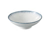 Yanco Bowl MR-508 blends generous capacity with contemporary style, ideal for serving ramen, noodles, or large entrée salads. Its midnight blue rim contrasts beautifully against the white porcelain, enhancing the visual appeal of your dishes while offering durability fit for everyday use in restaurants, cafés, and modern dining spaces.