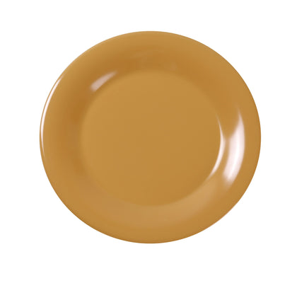 Yanco Wide Rim Round Plate MS-005YL is made from durable and reliable melamine material, which makes the plate look like ceramics. You can use this stylish plate to serve any dish you want. For example, you can use it for rice, noodles, appetizers or hot meals. The Milestone collection has an elegant and stylish design. Performed in yellow color with a wide rim, it will perfectly fit any restaurant environment.