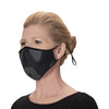 MSK-3LXL/3ML, 2pcs/pk Cotton/Poly Adj. Clip L/XL & M/L Face Mask