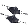 MSK-3LXL/3ML, 2pcs/pk Cotton/Poly Adj. Clip L/XL & M/L Face Mask