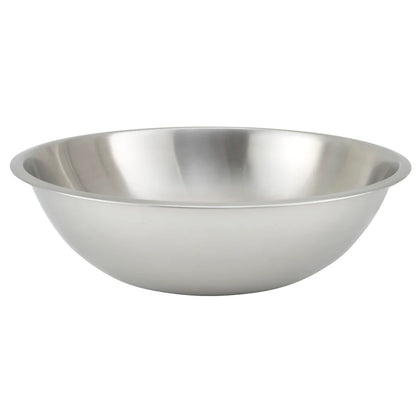 MXHV-1300 to 800, 3/4-20qt Heavy-duty S/S Shallow Mixing Bowls