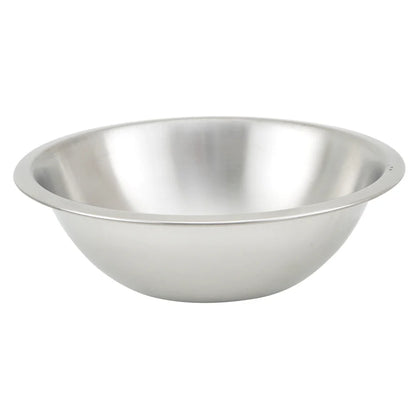 MXHV-1300 to 800, 3/4-20qt Heavy-duty S/S Shallow Mixing Bowls
