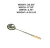 Set of 12 small machine-made ladles, perfect for serving sauces, dressings, and small portions.