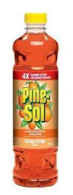 Pine-Sol Multi-Surface Cleaner Liquid, Mandarin Scent, 828 ml bottle