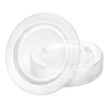 Magnificence Round Clear Plates in 10.25