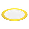 Magnificence Round Gold Plates in 10.25