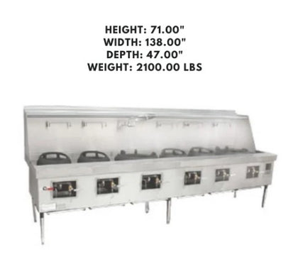 MasterRange CHBR STD with Flue, MASTER RANGE 6