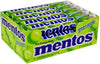 Mentos Chewy Candy Rolls Green Apple Flavor 15 count box