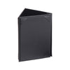 Black 3-panel tent-style menu cover for 5x7