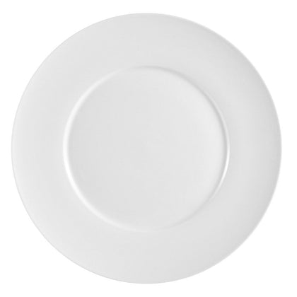 Elegant 11-inch flat-design ceramic plate with a modern, minimalist look. Perfect for serving entrees, appetizers, and desserts. Durable, microwave and dishwasher safe. Smooth, glazed finish for easy cleaning.