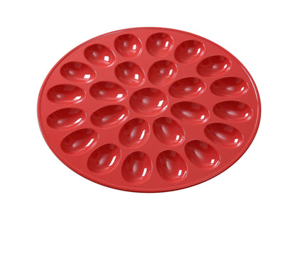 Yanco Egg Holder NC-1014RD is the perfect solution for storing and displaying your eggs in style! Measuring 12-1/2