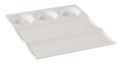 Yanco Compartment NC-4600 is a practical, stylish and reliable choice for anyone who loves to entertain. Whether you're serving up a hearty dinner or simply enjoying a snack, this plate is sure to impress. This plate is designed to withstand high temperatures and harsh chemicals, ensuring that it remains in great condition even after multiple washes.