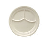 Yanco 3-Compartment Plate NC-510I is perfect for serving up meals with multiple courses, keeping your food neatly organized and separated. Crafted from extra heavy-duty melamine, this plate is built to withstand the toughest of commercial kitchen environments while remaining dishwasher safe for easy cleaning.