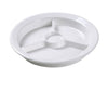 Yanco 3-Compartment Plate w/ Cup Holder NC-511I features three compartments that are perfect for separating different food items and ensuring a well-balanced meal. Crafted from extra heavy-duty melamine, this plate is built to withstand the rigors of a busy restaurant or catering service.