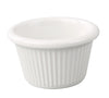 Yanco Fluted Ramekin NC-533B is the perfect addition to any restaurant or home kitchen. This beautiful, round, fluted ramekin has a 4 oz. capacity and measures 3-3/8