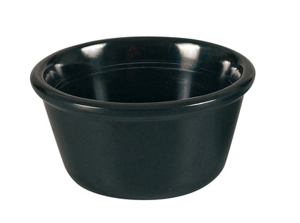 Yanco Smooth Ramekin NC-537BK the perfect addition to your kitchen and dining experience. Crafted with extra heavy-duty melamine, this ramekin is built to last and can withstand the rigors of daily use in any commercial or residential setting. The sleek black design adds a touch of elegance to any table setting and is sure to impress your guests. Measuring 3-1/4