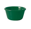Yanco Smooth Ramekin NC-538GR is an affordable and reliable addition to your tableware collection. These green ramekin dishes are made from high-quality melamine material, that makes its dinnerware look like ceramics. These Milestone collection ramekins are commonly used for preparing and serving individual portions of a variety of dishes like creme brulee, cheese or egg dishes, macaroni and cheese, french onion soup and other food. 