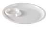 Yanco Round Divided Compartment NC-7521 Made from durable melamine, this tray offers long-lasting use and is resistant to chipping, staining, and scratching. Its classic white finish gives it a clean, modern look that is ideal for both casual dining and more formal settings.