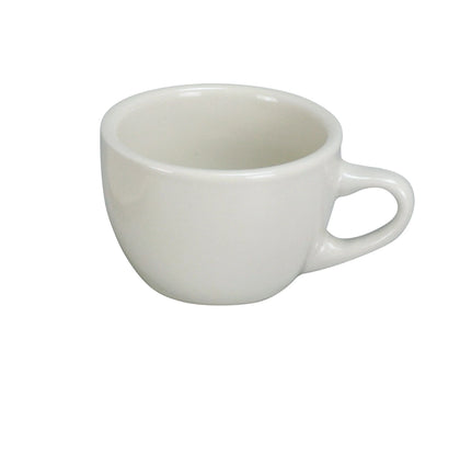 Yanco Short Cup NR-1 is a stylish and durable choice for serving hot or cold beverages, including coffee, tea, and cocoa. Made from high-quality porcelain with a smooth glaze finish, this cup adds an elegant touch to any dining setting. Its classic American white color and refined design make it a great fit for fine-dining restaurants, cafes, and catering events. With a practical 7-ounce size, it provides the perfect portion for a variety of drinks. 