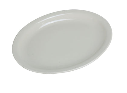 EcoQuality Platter NR-40 is a stylish and practical choice for serving a variety of dishes, from vegetables and cold cuts to fresh greens and appetizers. Made from high-quality porcelain with a sleek glaze finish, this platter is designed to withstand the demands of busy dining establishments. Part of the elegant Normandy collection, its classic American white color and narrow rim design make it a perfect match for upscale restaurants, catering events, and fine-dining settings. 