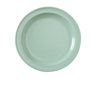 Yanco Round Plate NS-105G is a great and affordable restaurant tableware. It is made from durable and reliable melamine material, which makes the plate look like ceramics. You can use this stylish plate to serve any dish you want. For example, you can use it for serving salads, side dishes, sushi or other meals. The Nessico collection has an elegant and stylish design. Performed in green color, it will perfectly fit any restaurant environment. 