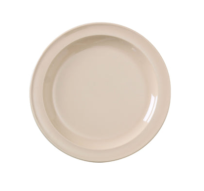 Yanco Round Plate NS-106T is a great and affordable restaurant tableware. It is made from durable and reliable melamine material, which makes the plate look like ceramics. You can use this stylish plate to serve any dish you want. For example, you can use it for serving salads, side dishes, sushi or other meals. The Nessico collection has an elegant and stylish design. Performed in tan color, it will perfectly fit any restaurant environment. 