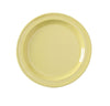 Yanco Round Dinner Plate NS-109Y is a great and affordable restaurant tableware. It is made from durable and reliable melamine material, which makes the plate look like ceramics. You can use this stylish plate to serve any dish you want. For example, you can use it for serving salads, side dishes, sushi or other meals. The Nessico collection has an elegant and stylish design. Performed in yellow color, it will perfectly fit any restaurant environment. 
