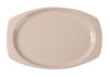 Yanco Rectangular Platter NS-215T Performed in stylish tan color, it can be used for serving turkey, vegetables, cold cuts or Asian appetizers. Manufactured from durable and reliable melamine, this dinnerware is popular for being unbreakable and affordable at the same time. Thanks to the stylish Nessico collection, these platters will perfectly fit any establishment design. They will always look nice in your cafe, restaurant or catering events. 